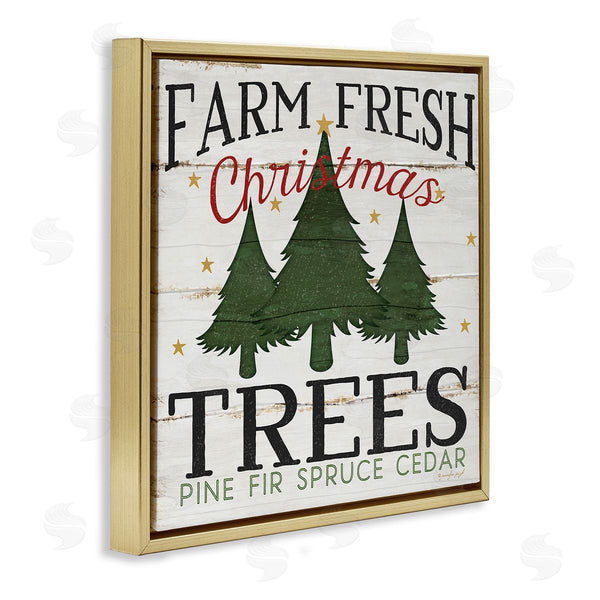 Stupell Industries Jennifer Pugh | Farm Fresh Christmas Trees