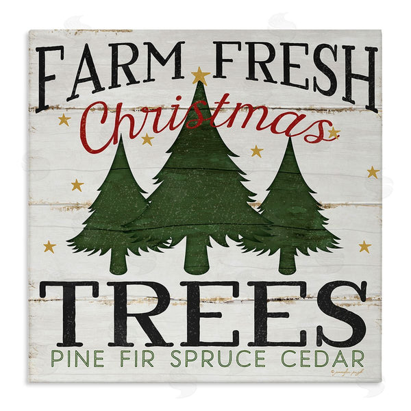 stupell industries Jennifer Pugh | Farm Fresh Christmas Trees