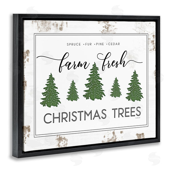 Stupell Industries Jennifer Pugh | Farm Fresh Trees Christmas Sign