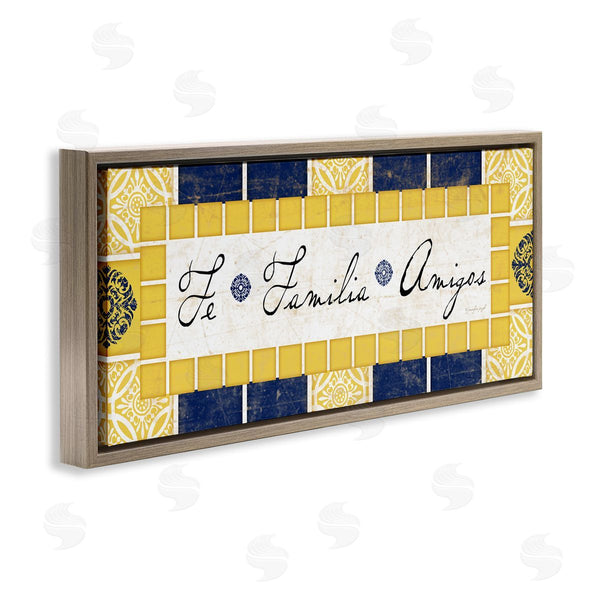 Stupell Industries Jennifer Pugh | Fe Familia Y Amigos Wall Art