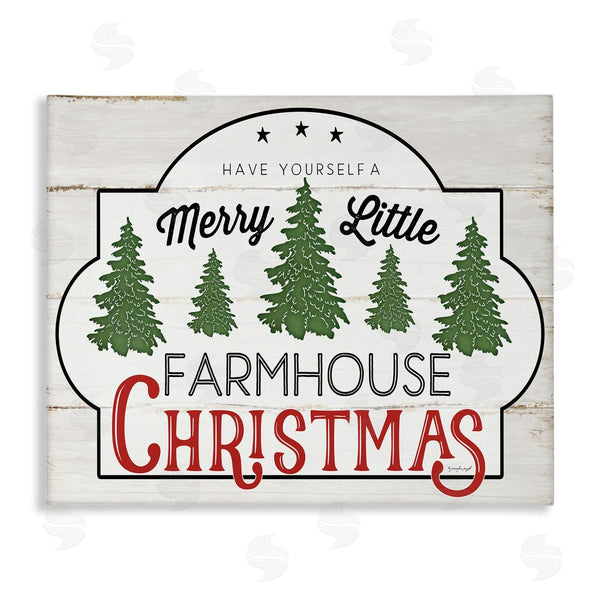 stupell industries Jennifer Pugh | Have Yourself a Merry Little Farmhouse Christmas Sign Wall Art