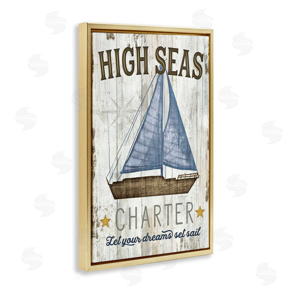Stupell Industries Jennifer Pugh | High Seas Charter Boat