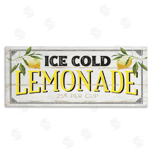 stupell industries Jennifer Pugh | Ice Cold Lemonade Farmhouse Sign Wall Art