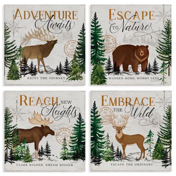 stupell industries Jennifer Pugh | Ivory Pines Adventure Sayings Wall Art