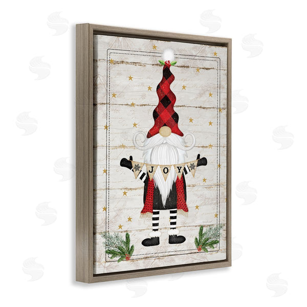 Stupell Industries Jennifer Pugh | Joy Sentiment Winter Gnome