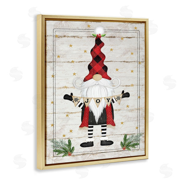 Stupell Industries Jennifer Pugh | Joy Sentiment Winter Gnome