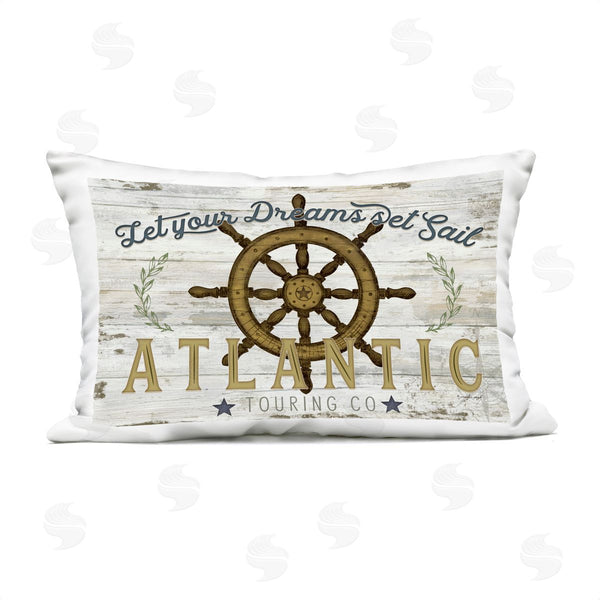 Stupell Industries Jennifer Pugh | Let Your Dreams Set Sail Printed Throw Pillow