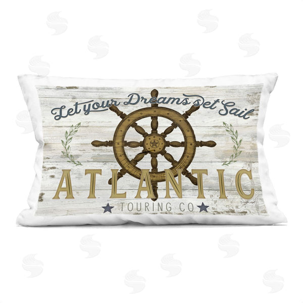 stupell industries Jennifer Pugh | Let Your Dreams Set Sail Printed Throw Pillow