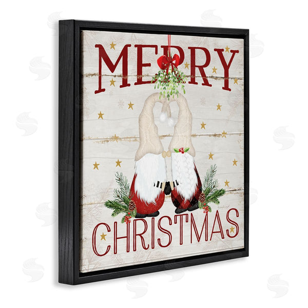 Stupell Industries Jennifer Pugh | Merry Christmas Gnome Mistletoe