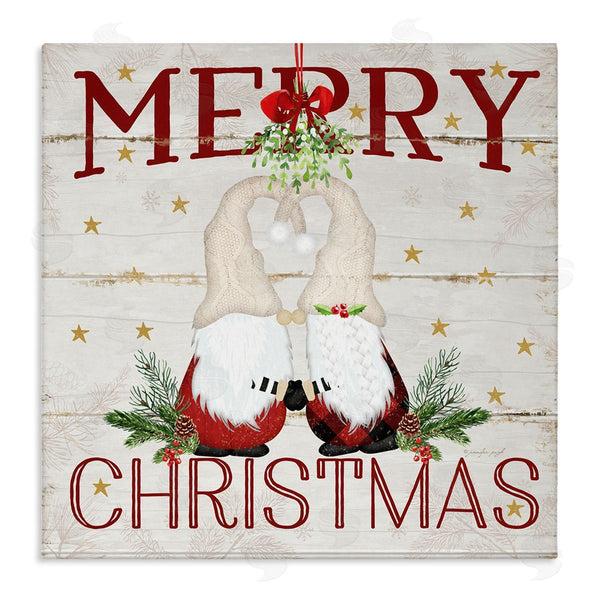 stupell industries Jennifer Pugh | Merry Christmas Gnome Mistletoe