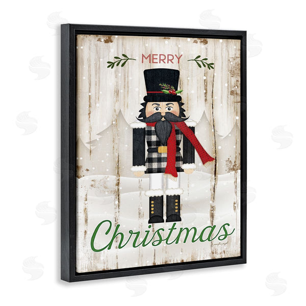 Stupell Industries Jennifer Pugh | Merry Christmas Winter Nutcracker