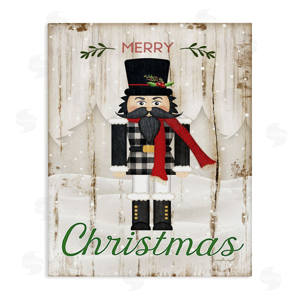 stupell industries Jennifer Pugh | Merry Christmas Winter Nutcracker