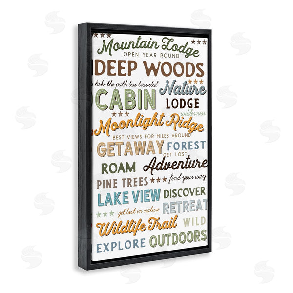 Stupell Industries Jennifer Pugh | Mountain Lodge Open Year Round