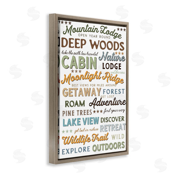 Stupell Industries Jennifer Pugh | Mountain Lodge Open Year Round
