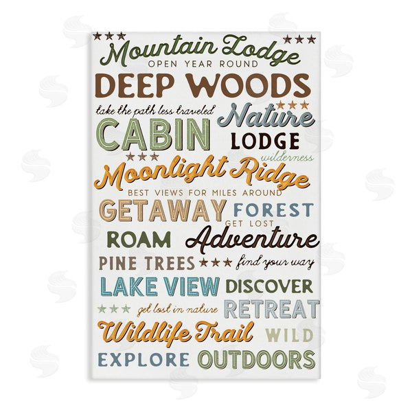 stupell industries Jennifer Pugh | Mountain Lodge Open Year Round