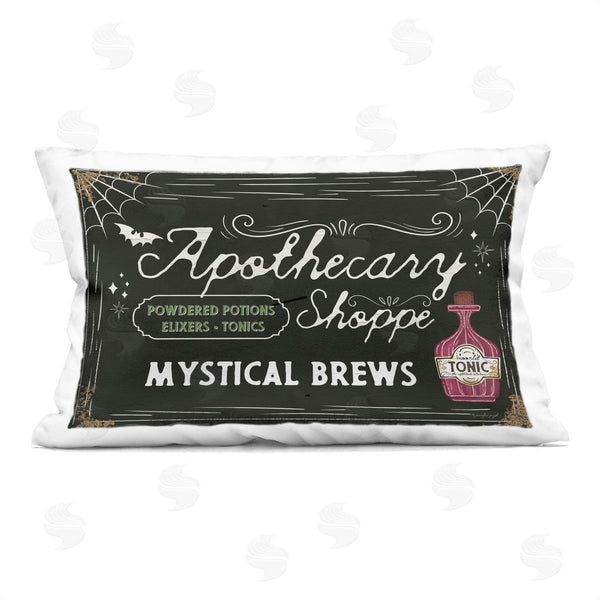 stupell industries Jennifer Pugh | Mystical Brews Apothecary Shoppe Printed Throw Pillow
