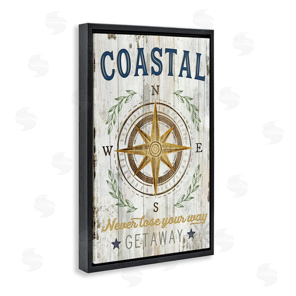 Stupell Industries Jennifer Pugh | Never Lose Your Way Maritime