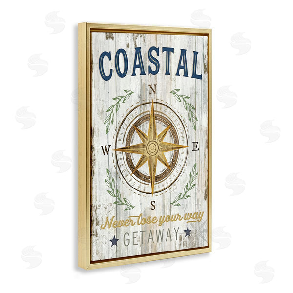 Stupell Industries Jennifer Pugh | Never Lose Your Way Maritime