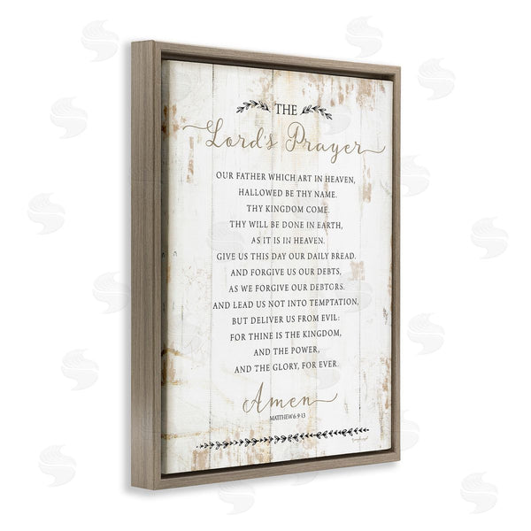 Stupell Industries Jennifer Pugh | Our Father Rustic Prayer