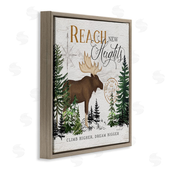 Stupell Industries Jennifer Pugh | Reach New Heights Ivory Pines