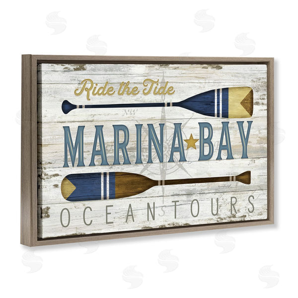 Stupell Industries Jennifer Pugh | Ride The Tide Marina Bay