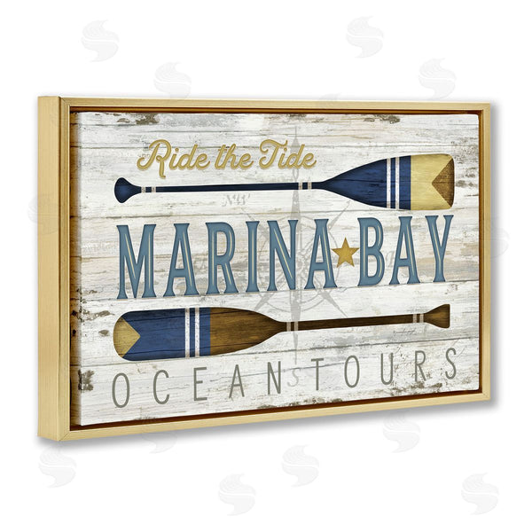 Stupell Industries Jennifer Pugh | Ride The Tide Marina Bay
