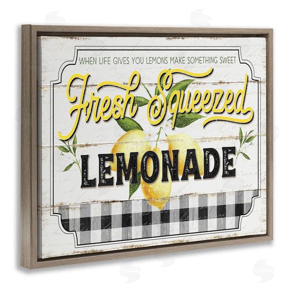 Stupell Industries Jennifer Pugh | Rustic Fresh Squeezed Lemonade