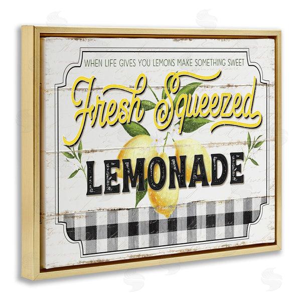 Stupell Industries Jennifer Pugh | Rustic Fresh Squeezed Lemonade