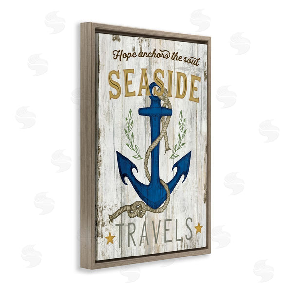 Stupell Industries Jennifer Pugh | Seaside Travels Anchor