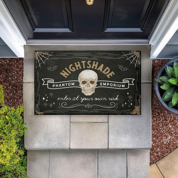 Stupell Industries Jennifer Pugh | Spooky Nightshade Emporium Non-Woven Door Mat