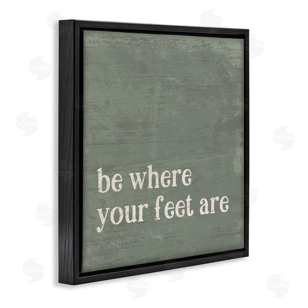Stupell Industries Jennifer Pugh | Stay Grounded Inspiring Rustic Typography Phrase Wall Art