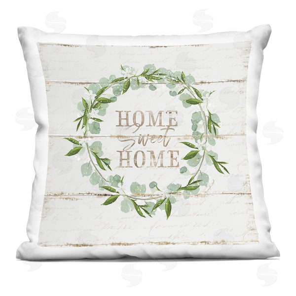 stupell industries Jennifer Pugh | Sweet Home Eucalyptus Printed Throw Pillow