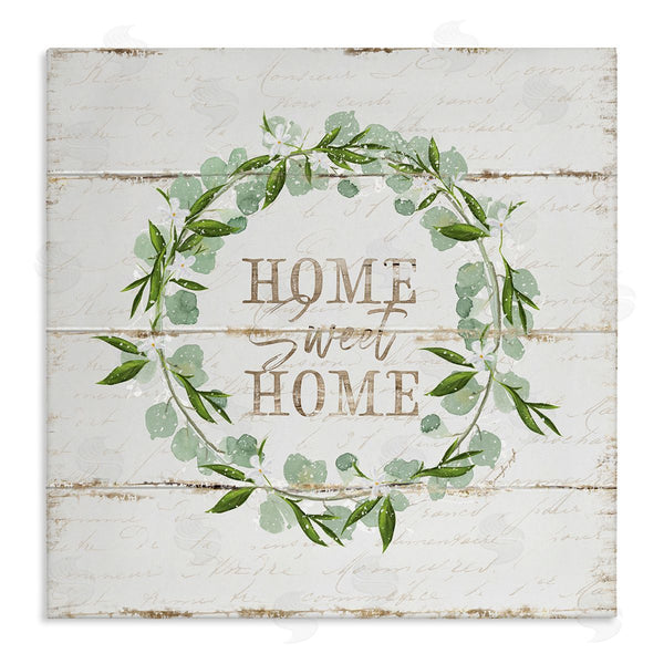 stupell industries Jennifer Pugh | Sweet Home Eucalyptus Wreath