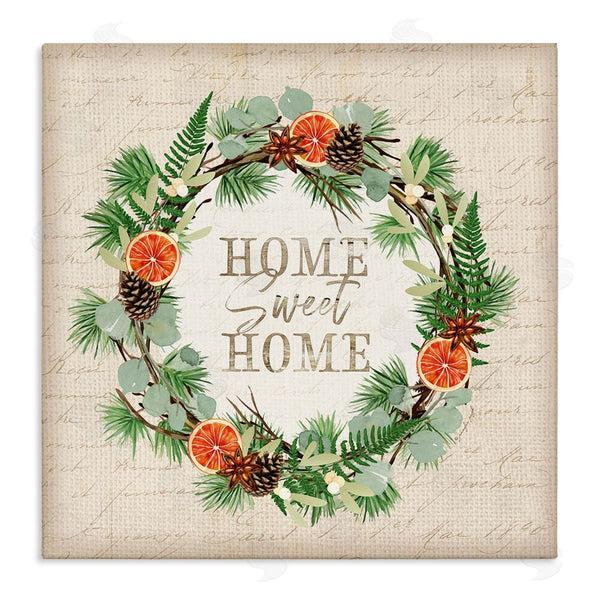 stupell industries Jennifer Pugh | Sweet Home Seasonal Wreath Wall Art