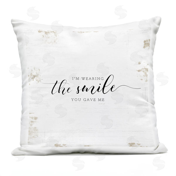 Stupell Industries Jennifer Pugh | The Smile You Game Me Printed Throw Pillow