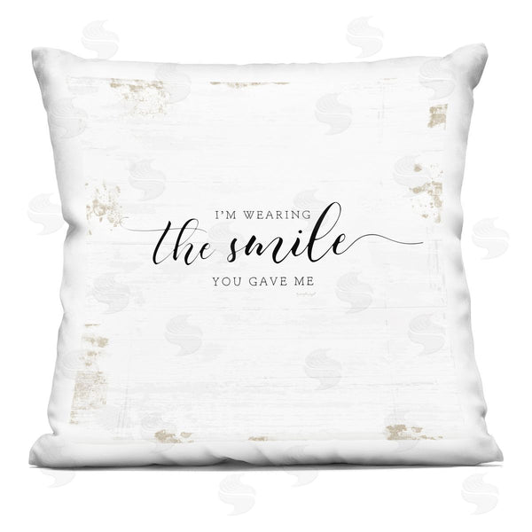 stupell industries Jennifer Pugh | The Smile You Game Me Printed Throw Pillow