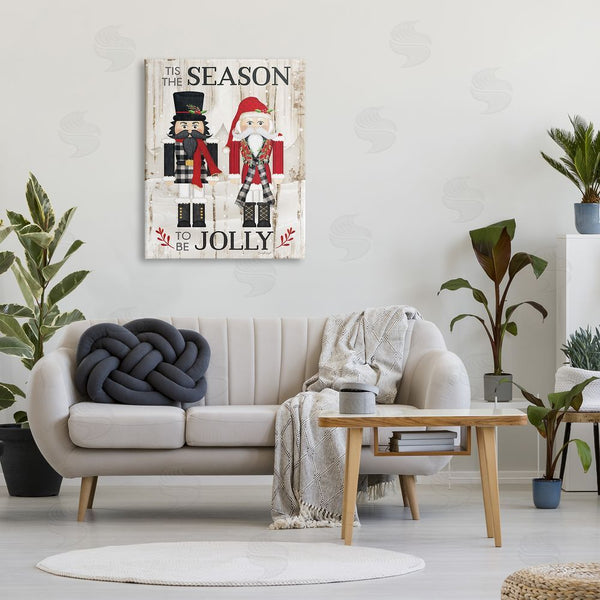 Stupell Industries Jennifer Pugh | Tis The Season Nutcrackers Wall Art