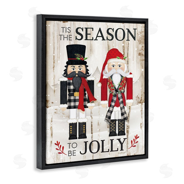 Stupell Industries Jennifer Pugh | Tis The Season Nutcrackers Wall Art