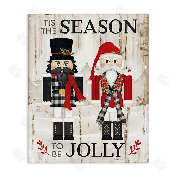 stupell industries Jennifer Pugh | Tis the Season Nutcrackers Wall Art