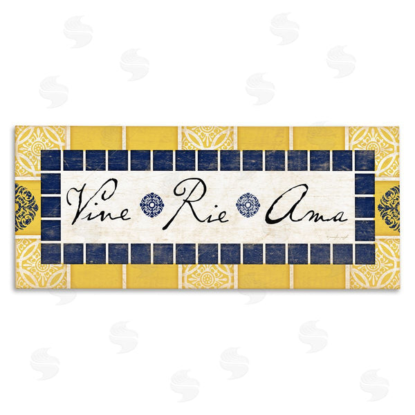 stupell industries Jennifer Pugh | Vine Ríe y Ama Wall Art
