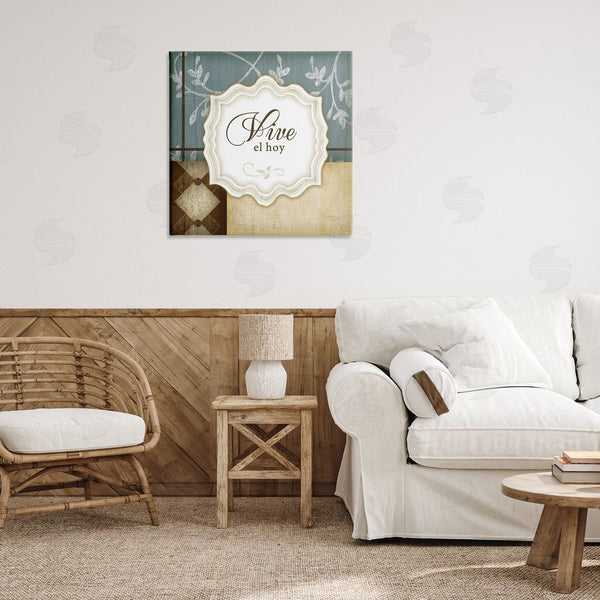 Stupell Industries Jennifer Pugh | Vive El Hoy Tradicional Wall Art