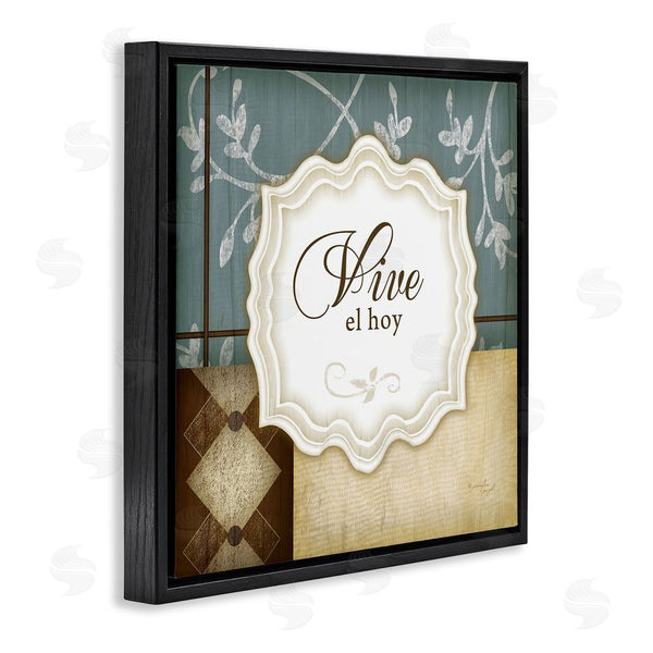 Stupell Industries Jennifer Pugh | Vive El Hoy Tradicional Wall Art