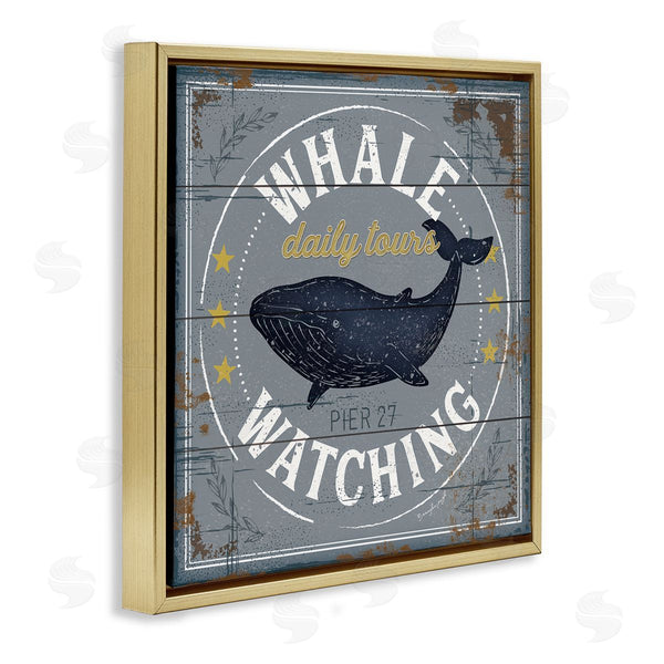 Stupell Industries Jennifer Pugh | Whale Watching Chesapeake Bay