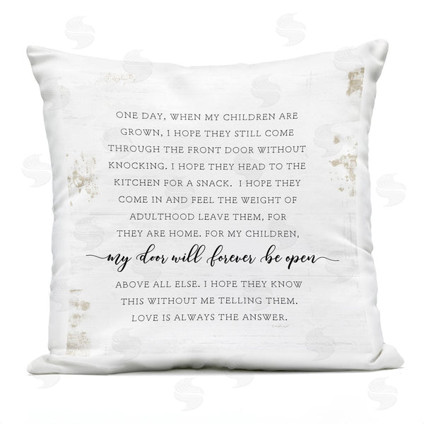 Stupell Industries Jennifer Pugh | When My Children Are Grown Emotional Family Printed Throw Pillow