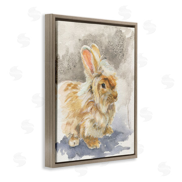 Stupell Industries Jennifer Redstreake | Angora Bunny Watercolor Wall Art