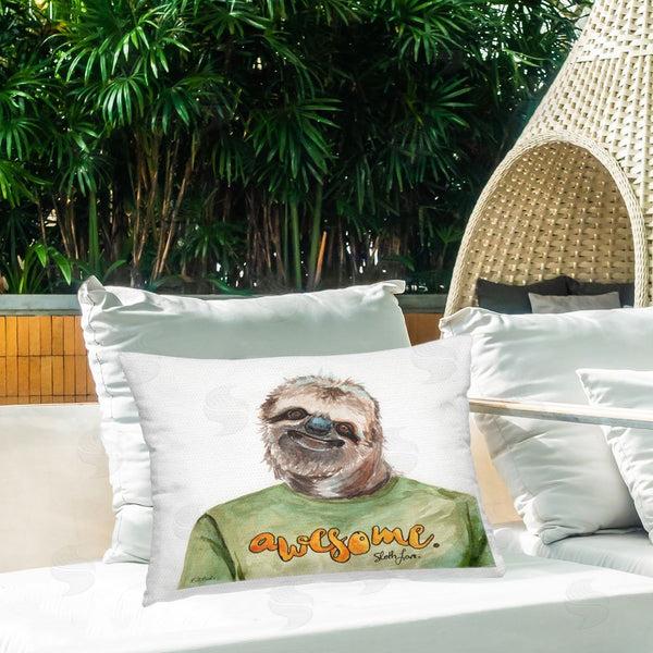 Stupell Industries Jennifer Redstreake | Awesome Smiling Sloth