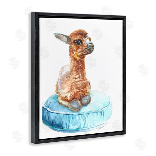 Stupell Industries Jennifer Redstreake | Baby Goat On Pillow Wall Art