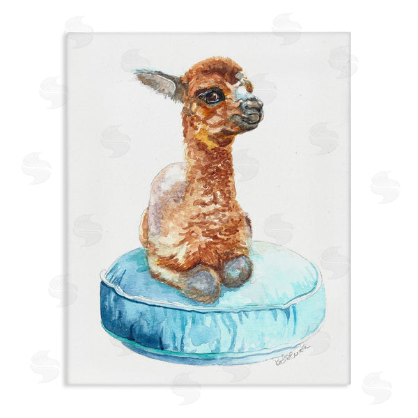 stupell industries Jennifer Redstreake | Baby Goat on Pillow Wall Art
