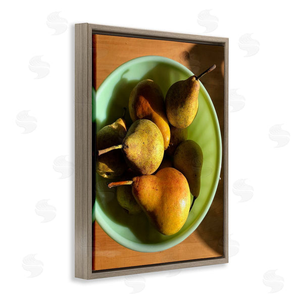 Stupell Industries Jennifer Redstreake | Kitchen Bowl Of Pears Wall Art