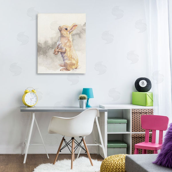 Stupell Industries Jennifer Redstreake | Standing Bunny Watercolor Wall Art
